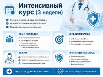 Реабилитация за 21 день в Высоковске